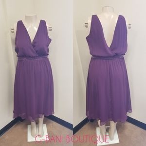 NEW purple dress